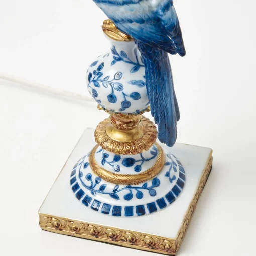 Corded Table Lamps | Lamp Stands<Mrs. Alice Blue Parrot Lamp