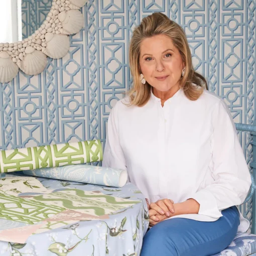 Serena Fresson Wallpapers<Mrs. Alice Blue Pavilion Wallpaper