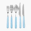 Cutlery Sets<Mrs. Alice Blue Polka Dot Cutlery (5 piece)