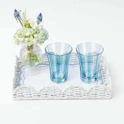 Glasses<Mrs. Alice Blue Positano Glasses (Set of 4)