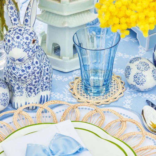Glasses<Mrs. Alice Blue Positano Glasses (Set of 4)