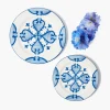 Starter Plates<Mrs. Alice Blue Quatrefoil Starter Plate