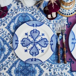 Starter Plates<Mrs. Alice Blue Quatrefoil Starter Plate
