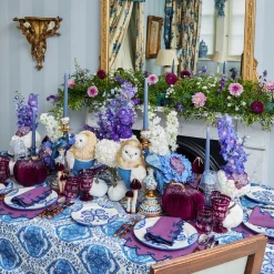 Starter Plates<Mrs. Alice Blue Quatrefoil Starter Plate
