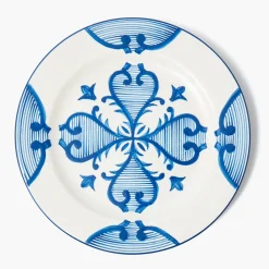 Starter Plates<Mrs. Alice Blue Quatrefoil Starter Plate