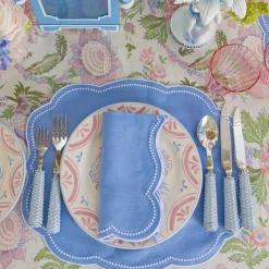 Cutlery Sets<Mrs. Alice Blue Rattan Cutlery (5 Piece)