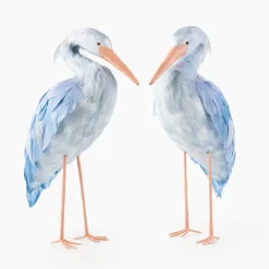 Year-round Decorations | Spring Decorations<Mrs. Alice Blue Saskia Stork (Pair) - 44cm