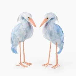 Year-round Decorations | Spring Decorations<Mrs. Alice Blue Saskia Stork (Pair) - 25cm