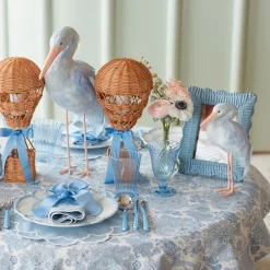 Year-round Decorations | Spring Decorations<Mrs. Alice Blue Saskia Stork (Pair) - 25cm