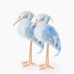 Year-round Decorations | Spring Decorations<Mrs. Alice Blue Saskia Stork (Pair) - 25cm