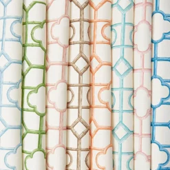 Serena Fresson Fabrics<Mrs. Alice Blue Shaded Bamboo Fabric