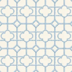 Serena Fresson Wallpapers<Mrs. Alice Blue Shaded Bamboo Wallpaper