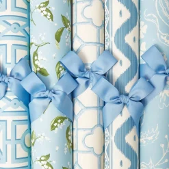 Serena Fresson Wallpapers<Mrs. Alice Blue Shaded Bamboo Wallpaper