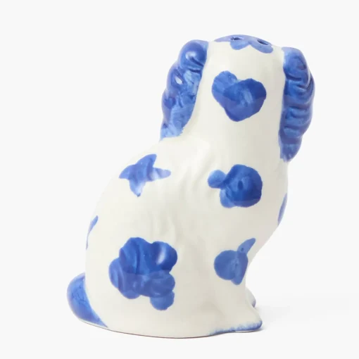 Summer Crockery<Mrs. Alice Blue Staffordshire Dog Salt & Pepper Shakers