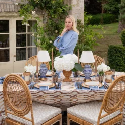 Napkins | Mrs. Alice Monogram<Mrs. Alice Blue Theodora Napkins (Set of 4)