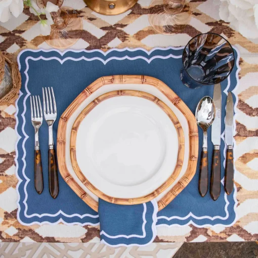 Napkins | Mrs. Alice Monogram<Mrs. Alice Blue Theodora Napkins (Set of 4)