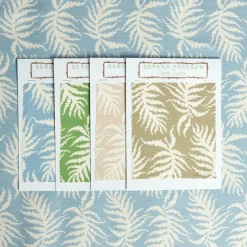 Serena Fresson Fabrics<Mrs. Alice Blue Trailing Ferns Fabric