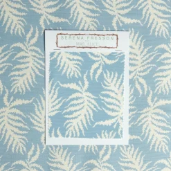 Serena Fresson Fabrics<Mrs. Alice Blue Trailing Ferns Fabric