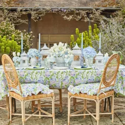 Summer Crockery | Dinner Plates<Mrs. Alice Blue Tulip Dinner Plates (Set of 4)