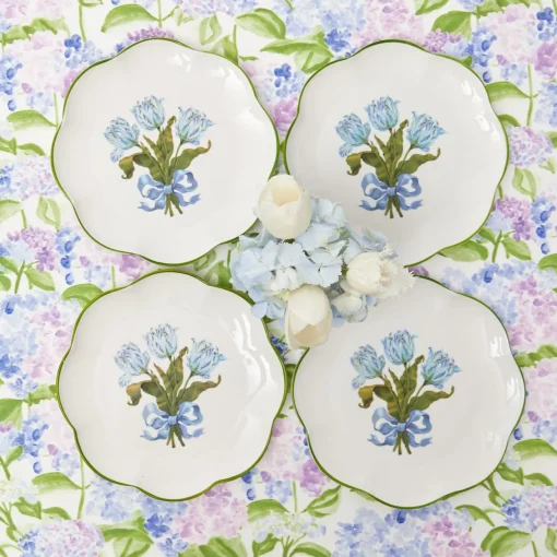 Summer Crockery | Starter Plates<Mrs. Alice Blue Tulip Starter Plate