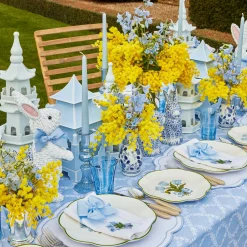 Summer Crockery | Starter Plates<Mrs. Alice Blue Tulip Starter Plates (Set of 4)
