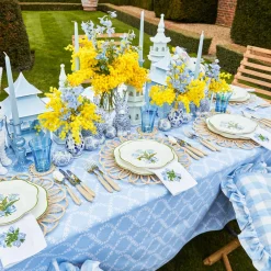 Summer Crockery | Starter Plates<Mrs. Alice Blue Tulip Starter Plates (Set of 4)