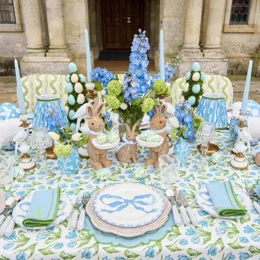 Tablecloths<Mrs. Alice Blue Tulip Tablecloth