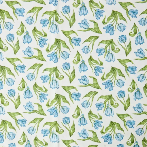 Tablecloths<Mrs. Alice Blue Tulip Tablecloth