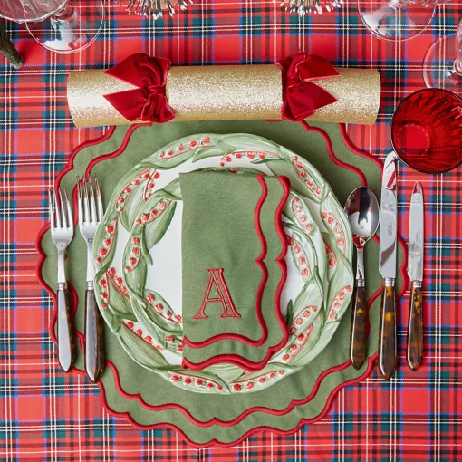 Tablecloths<Mrs. Alice Bonnie Tartan Tablecloth