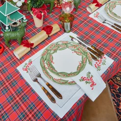 Tablecloths<Mrs. Alice Bonnie Tartan Tablecloth