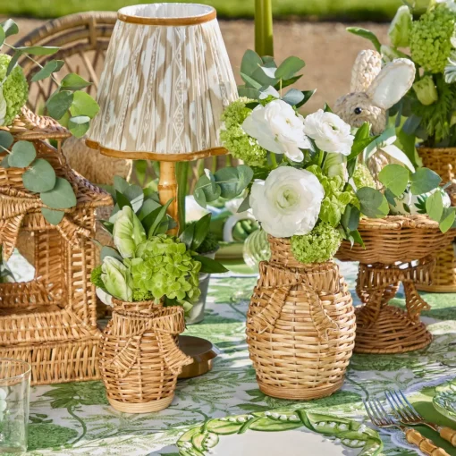Spring Decorations | Pagodas & Lanterns<Mrs. Alice Bow Rattan Pagoda Lantern
