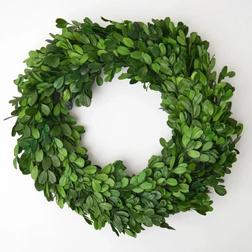 Christmas Decorations<Mrs. Alice Boxwood Wreath (Large)