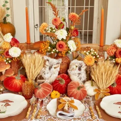 Candles<Mrs. Alice Burnt Orange Candles (Set of 8)