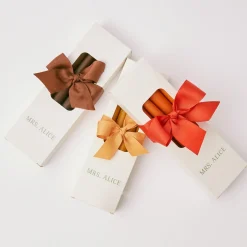Candles<Mrs. Alice Burnt Orange Candles (Set of 8)
