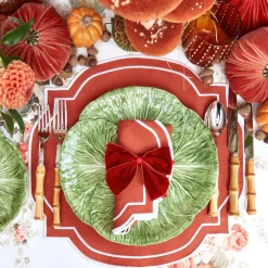 Napkin Rings & Bows<Mrs. Alice Burnt Orange Napkin Bows (Set of 4)
