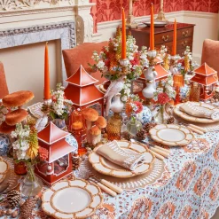 Year-round Decorations | Autumn Decorations<Mrs. Alice Burnt Orange Pagoda Lantern