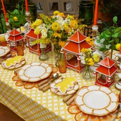 Year-round Decorations | Autumn Decorations<Mrs. Alice Burnt Orange Pagoda Lantern