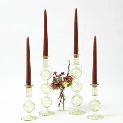 Candles | Candlescapes<Mrs. Alice Camille Olive Candlescape (Chocolate)