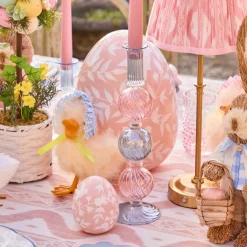 Candles | Candlescapes<Mrs. Alice Camille Pink & Blue Candle Set