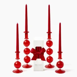 Candles | Candlescapes<Mrs. Alice Camille Red Candle Set