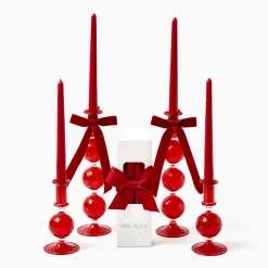 Candles | Candlescapes<Mrs. Alice Camille Red Candle Set