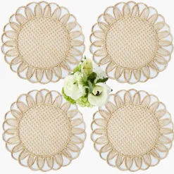 Placemats<Mrs. Alice Cara Woven Placemats (Set of 4)