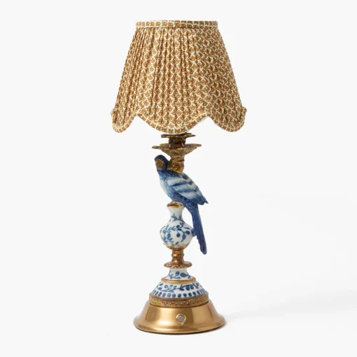 Summer Lighting | Lampshades<Mrs. Alice Caramel Lotus Deep Scalloped Lampshade (18cm)