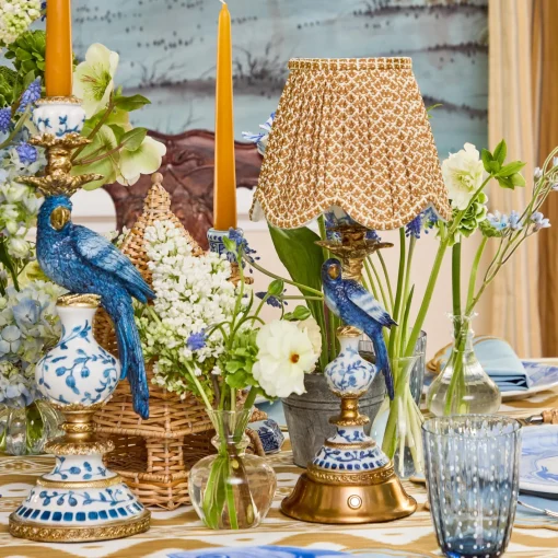 Summer Lighting | Lampshades<Mrs. Alice Caramel Lotus Deep Scalloped Lampshade (18cm)