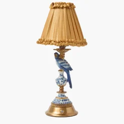 Summer Lighting | Lampshades<Mrs. Alice Caramel Silk Frilled Lampshade (18cm)