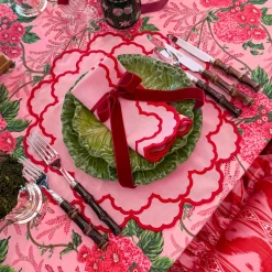 Placemats | For Her<Mrs. Alice Carolina Pink Placemats (Set of 4)