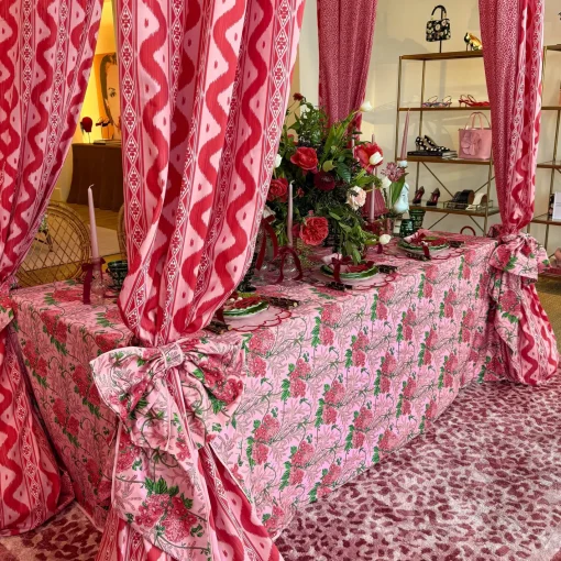 Placemats | For Her<Mrs. Alice Carolina Pink Placemats (Set of 4)
