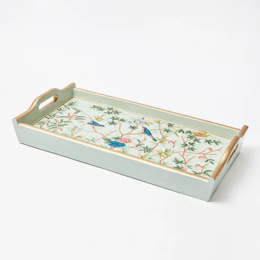 Trays | For Her<Mrs. Alice Chinoiserie Folding Tray