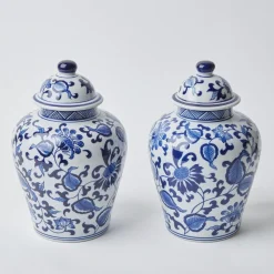Christmas Decorations | For The Newlywed<Mrs. Alice Chinoiserie Ginger Jar (Medium)
