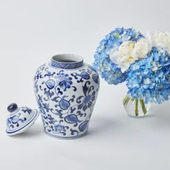 Christmas Decorations | For The Newlywed<Mrs. Alice Chinoiserie Ginger Jar (Medium)
